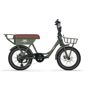 Troy Diablo elektrische fatbike groen